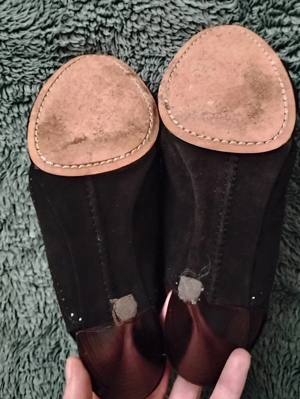 VANESSA BRUNO Genuine Leather Peep Toe Heels Shoes Women's Size EU 38